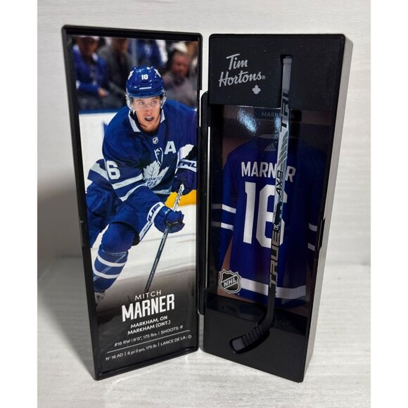 Tim Hortons NHL Mitch Marner #16 Collectible Mini Stick In Box Hockey Toronto - Picture 6 of 6